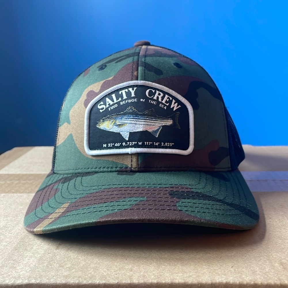 Salty Crew Camo hat
